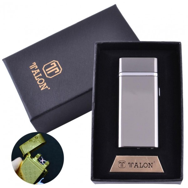 

Электроимпульсная зажигалка в подарочной упаковке Talon (Двойная молния, USB) №HL-30-2