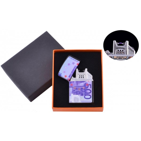 

USB зажигалка 500 EURO (Электроимпульсная) №4776B-2