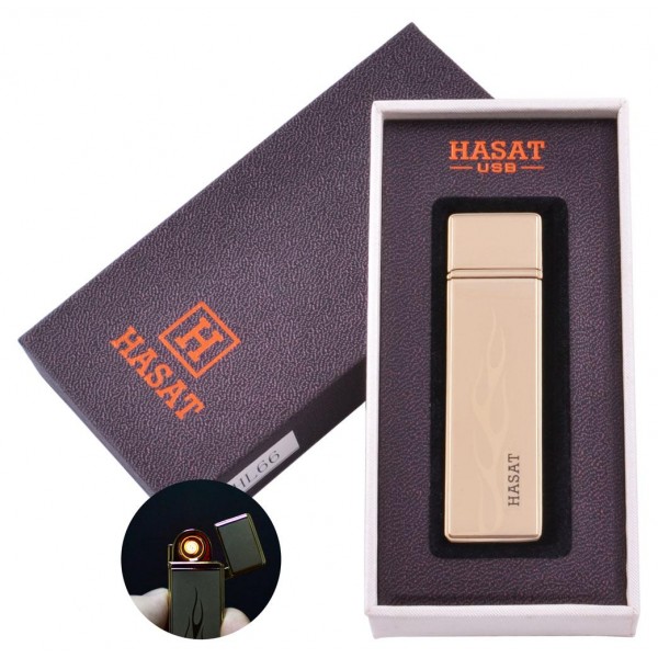 

USB зажигалка в подарочной коробке Hasat №HL-66-6