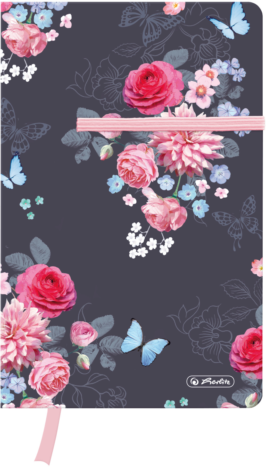 

Записная книга Herlitz Ladylike Flowers А5 в клетку 88 листов (50021482)