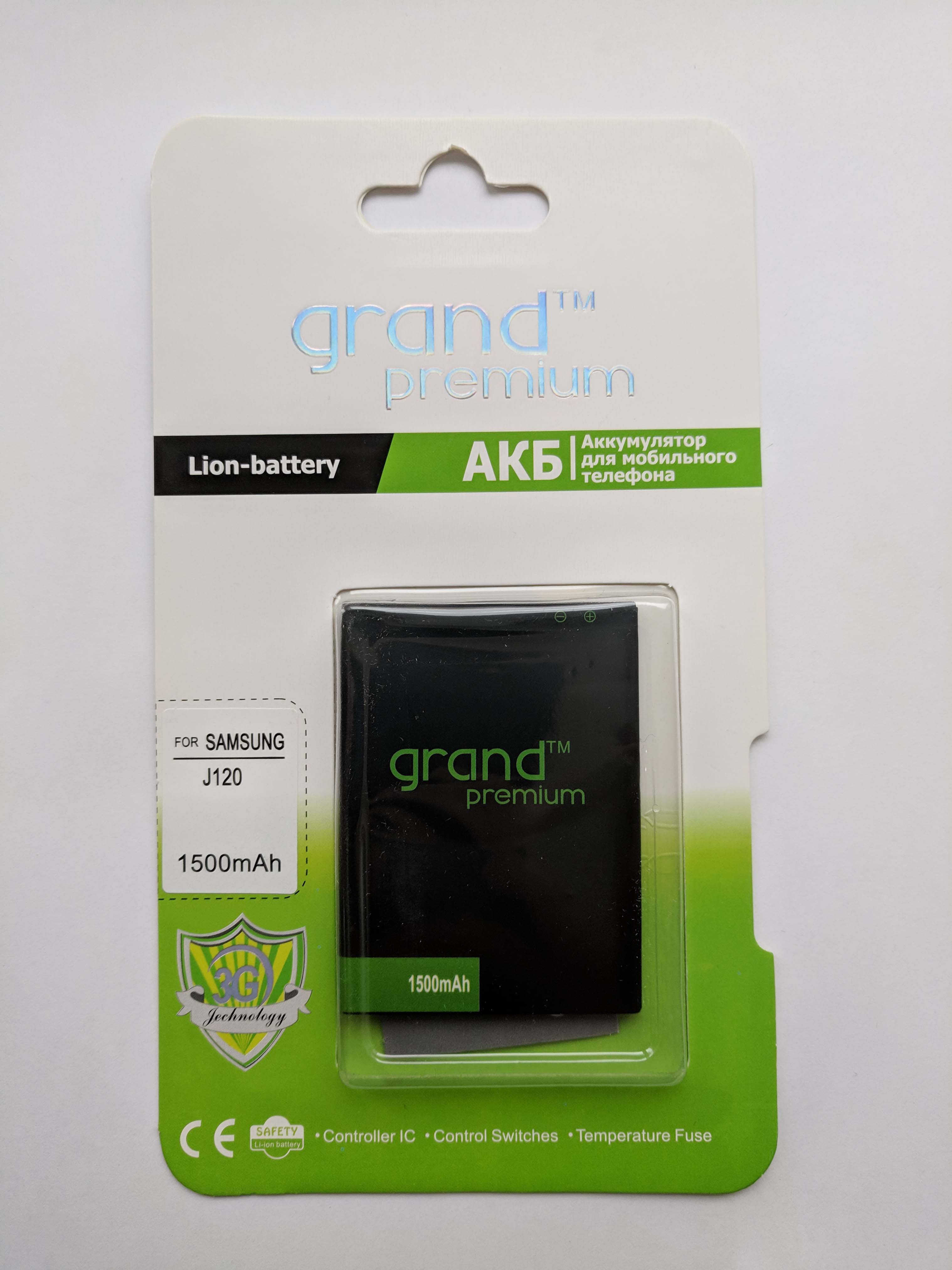 Аккумулятор Grand Premium для Samsung J120 Galaxy J1 (2016) – фото ...
