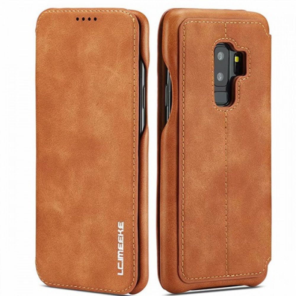 

Чехол-флип от L.C.Imeeke для Samsung Galaxy S9 plus (86047761462312-brown-s9plus)