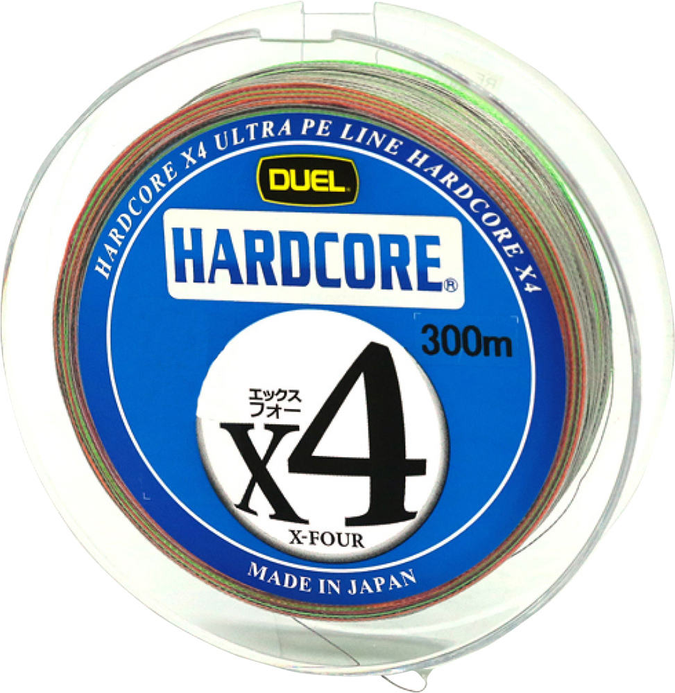 

Шнур Yo-Zuri Duel Hardcore X4 300 м 19 кг #3 Разноцветный (H3253M)