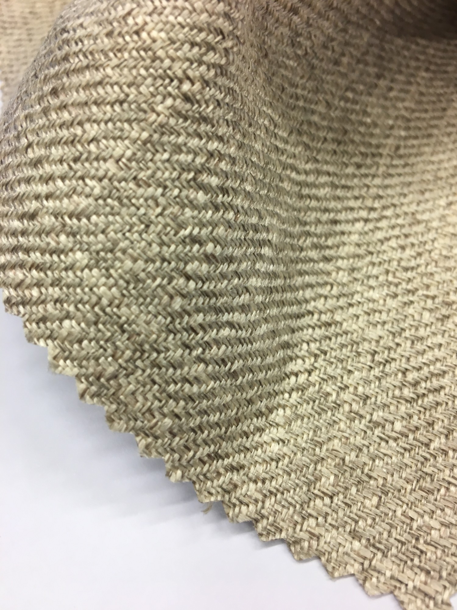 

Комплект штор NoVa_Curtains Lint c подхватами Buff 140х270 см 2 шт Песочный