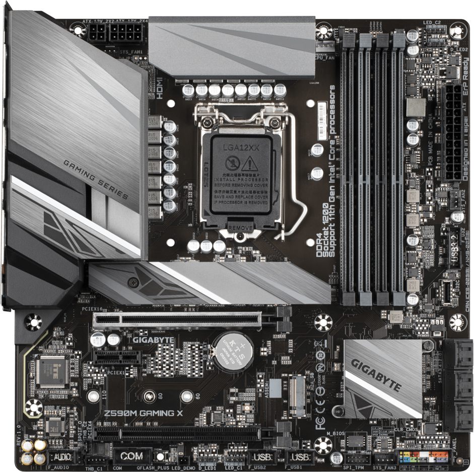 

Материнская плата Gigabyte Z590M Gaming X (s1200, Intel Z590, PCI-Ex16)