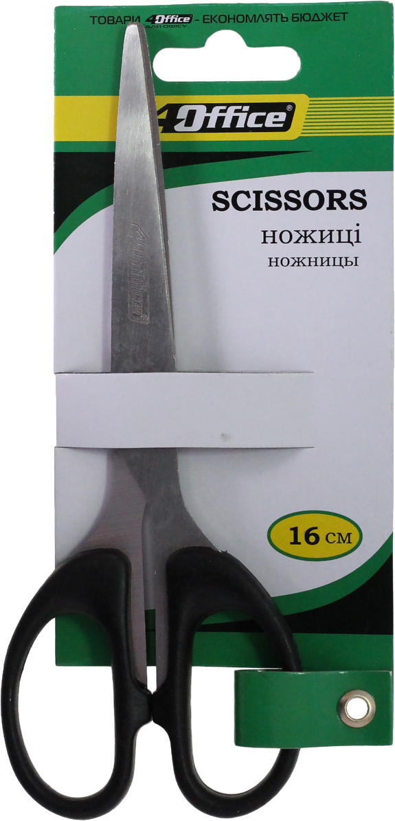 

Упаковка ножниц офисных 4Office Универсальные 16 см 12 шт (14820071016389)