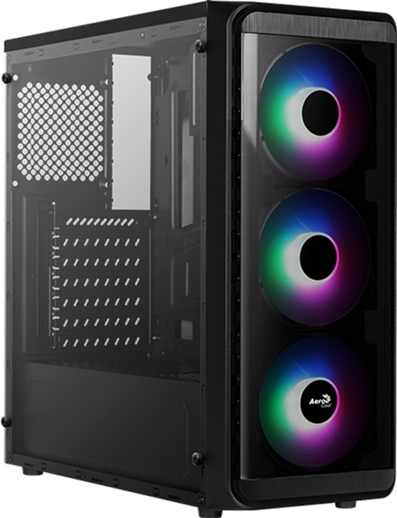 

Корпус Aerocool SI-5200 Frost-A-BK-v1 RGB Acrylic Side Panel Black