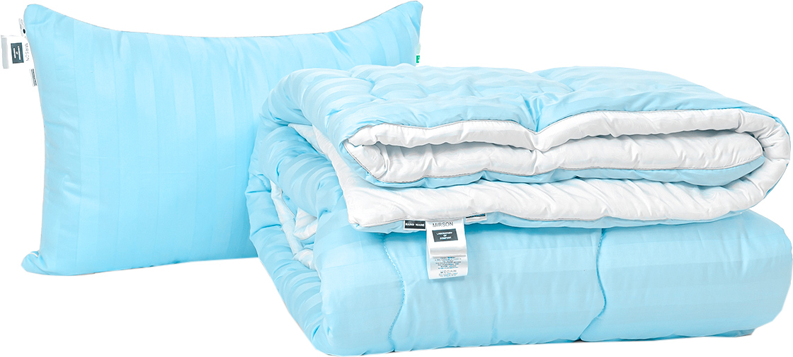 

Набор антиаллергенный MirSon Eco Silk Зима Valentino Hand Made №4042 одеяло 155х215 + подушка 50х70 мягкая