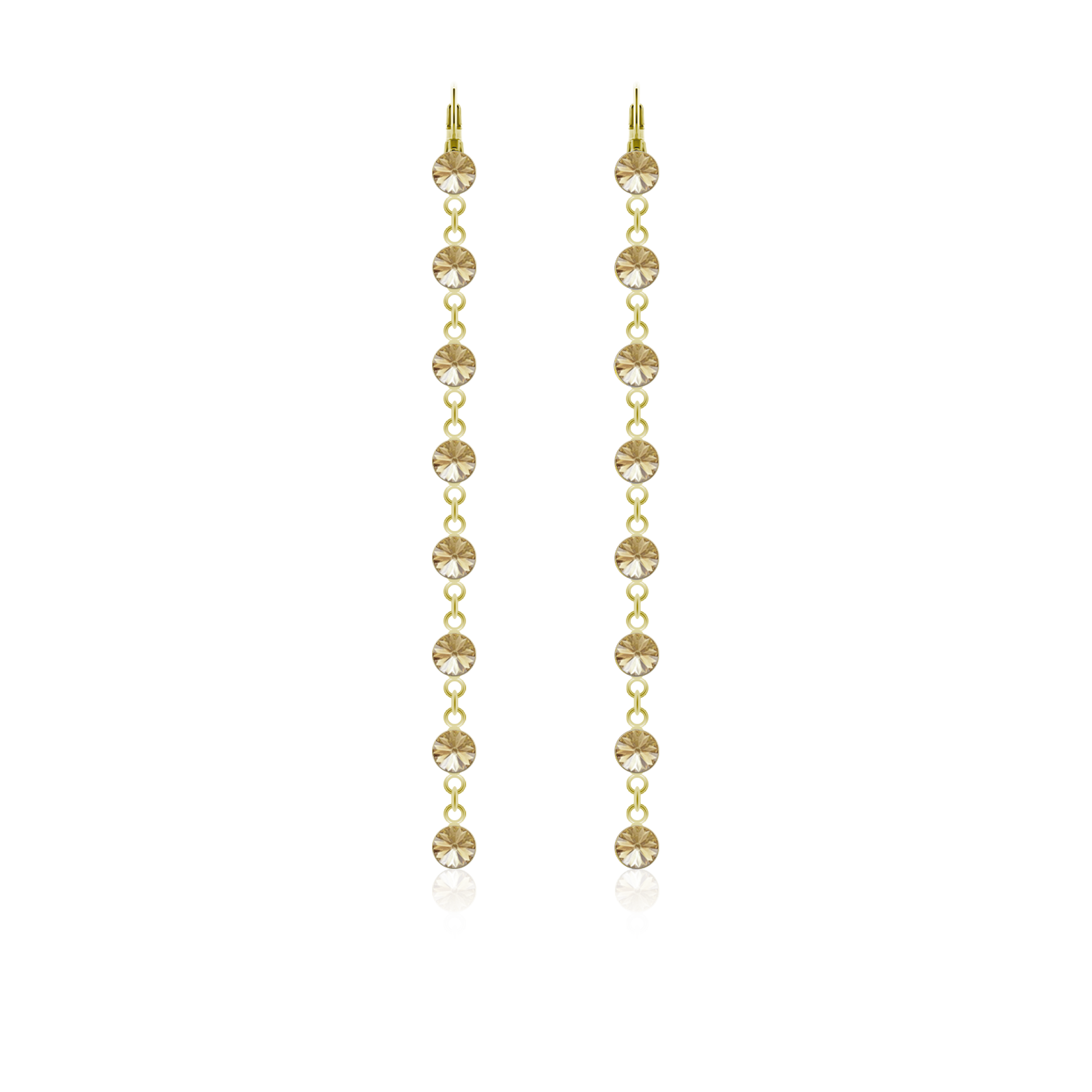 

Серьги KOBI ROSITA со Swarovski модели 7740-1217-05-35