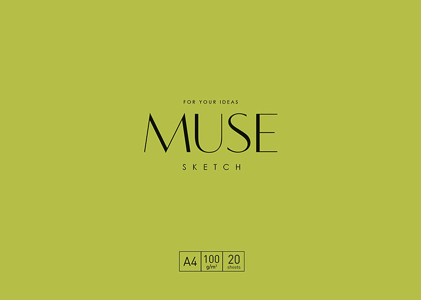 

Бумага для эскизов Школярик MUSE А4 20 листов 100 г/м2 10 шт (PD-A4-040)