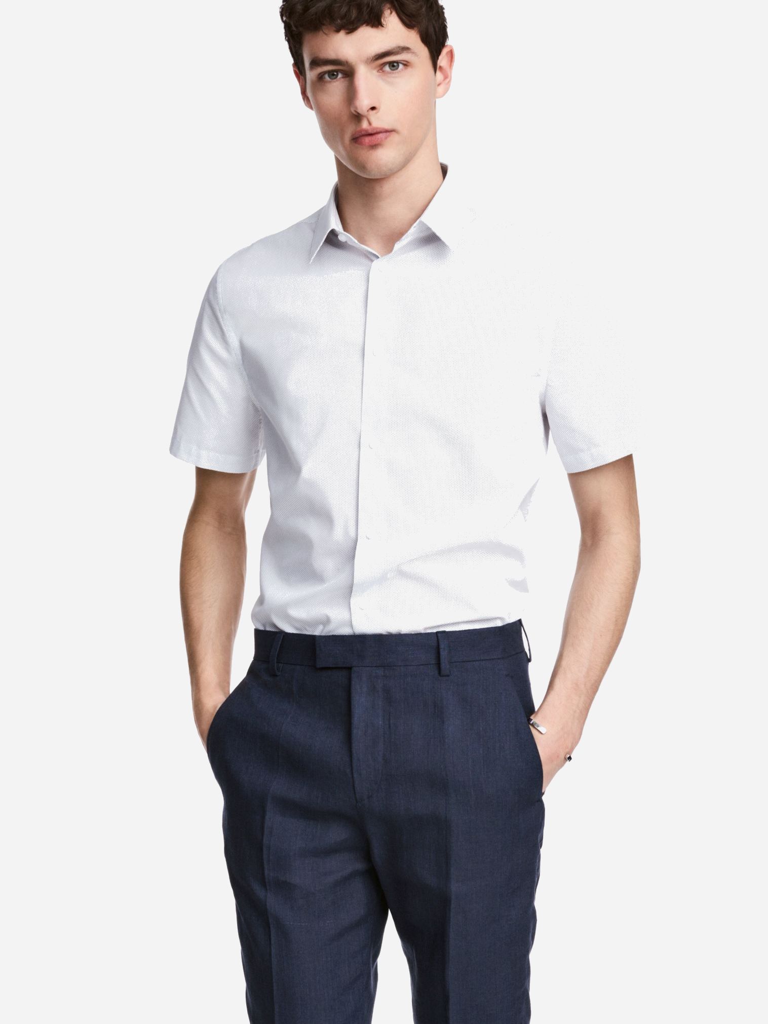 

Рубашка H&M 4746715RP12 XXL Белая