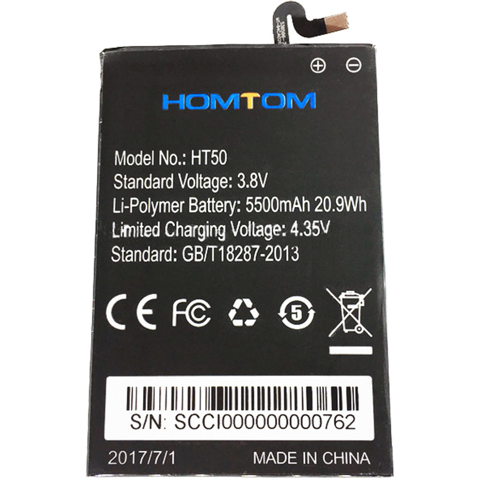

Аккумулятор Doogee HT50/ HT50 Pro