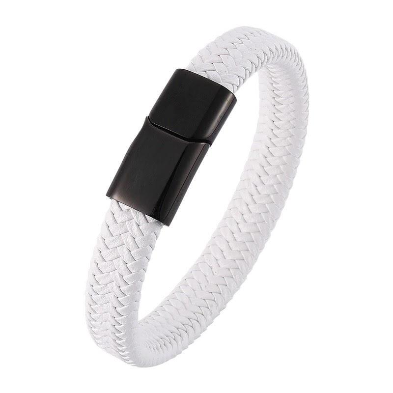 

Браслет MS Bracelet Eco White 011msb мужской Белый 20.5 размер