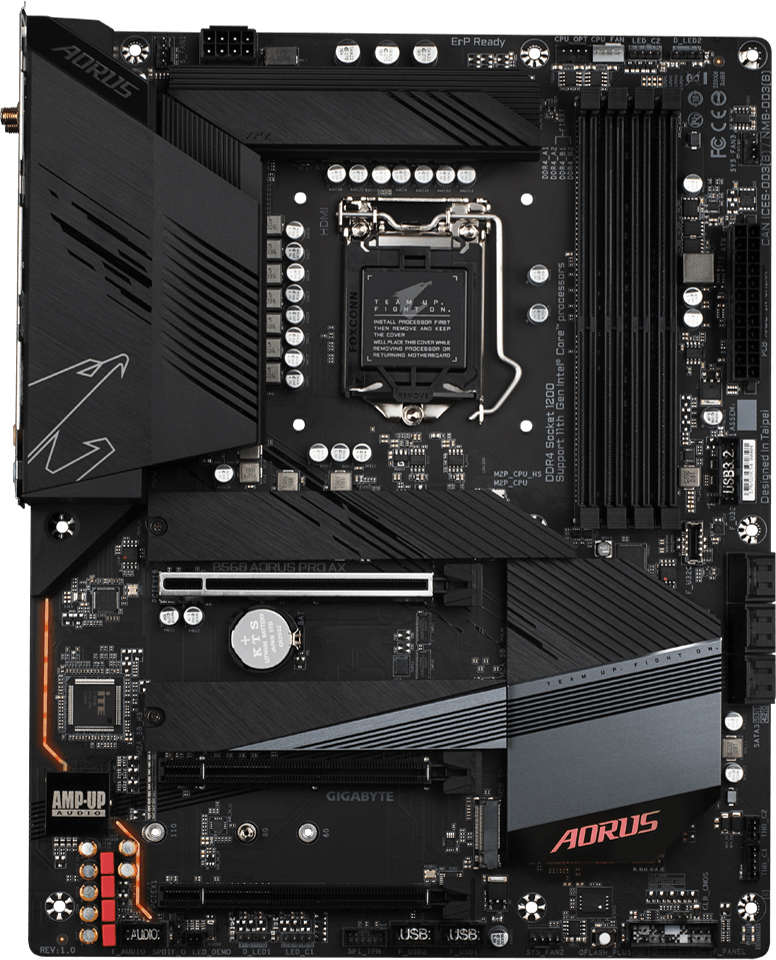 

Материнская плата Gigabyte B560 Aorus Pro AX (s1200, Intel B560, PCI-Ex16)