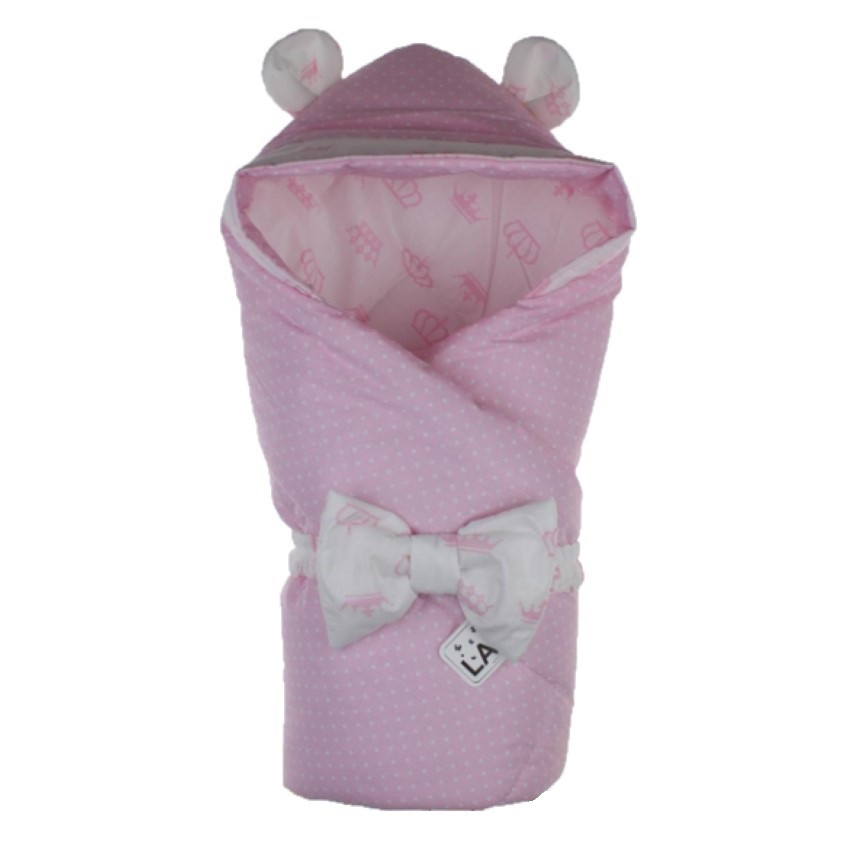 

Конверт на на выписку весенний девочке LARI Микки 85х85 (розовый)