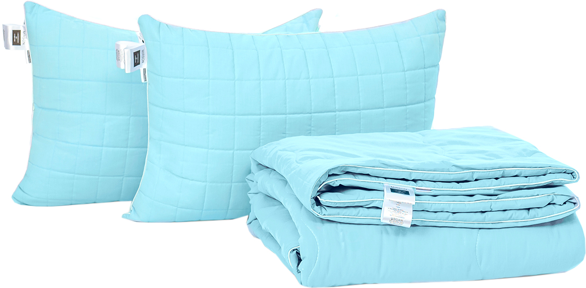 

Набор антиаллергенный MirSon Eco Silk Лето Valentino №4127 одеяло 200х220 + 2 подушки 50х70 средние