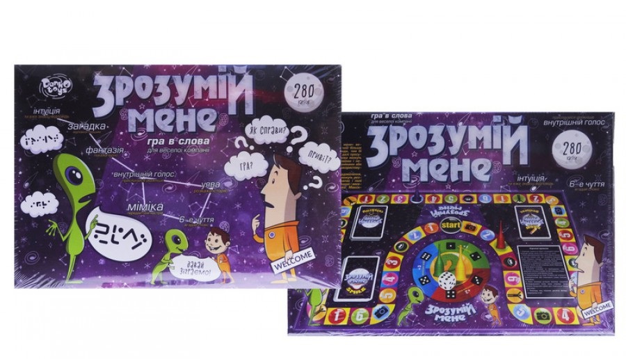 

Игра настольная Danko Toys, Пойми меня, DTG18U