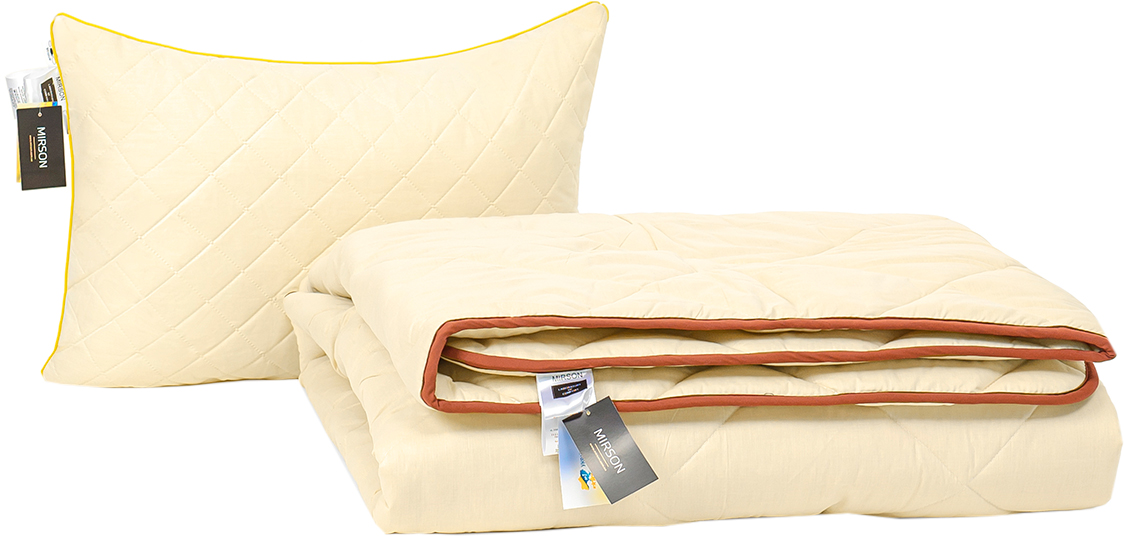 

Набор антиаллергенный MirSon Eco Silk Зима Carmela №4141 одеяло 155х215 + подушка 50х70 мягкая