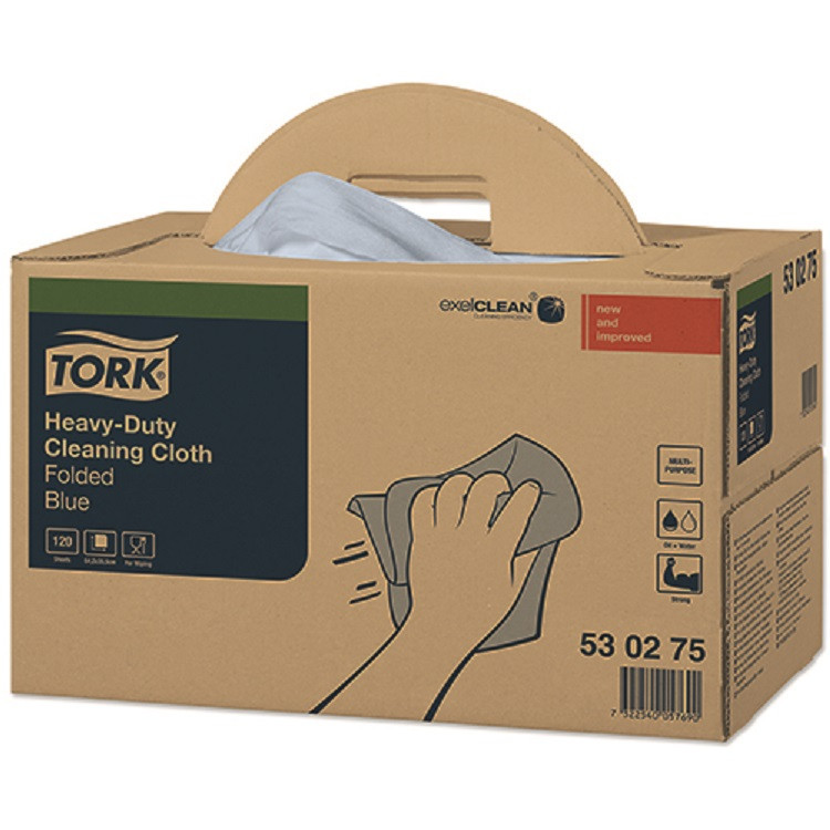 

Протирочный нетканый материал Tork в салфетках, повышенной прочности 530275