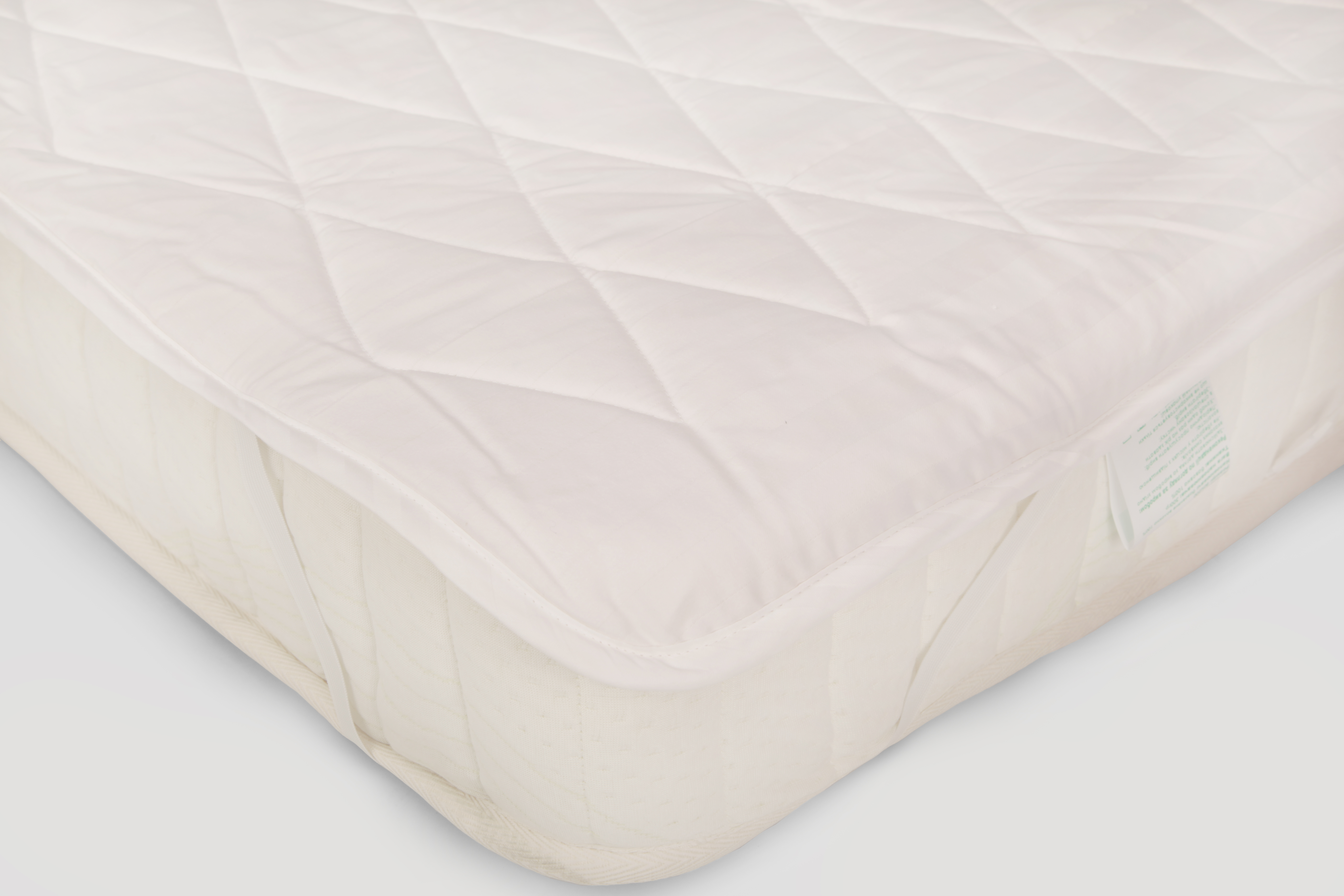 

Наматрасник шерстяной ланолиновый 160200 - 9 GLEN Белый Жаккардовый сатин антибактериальный