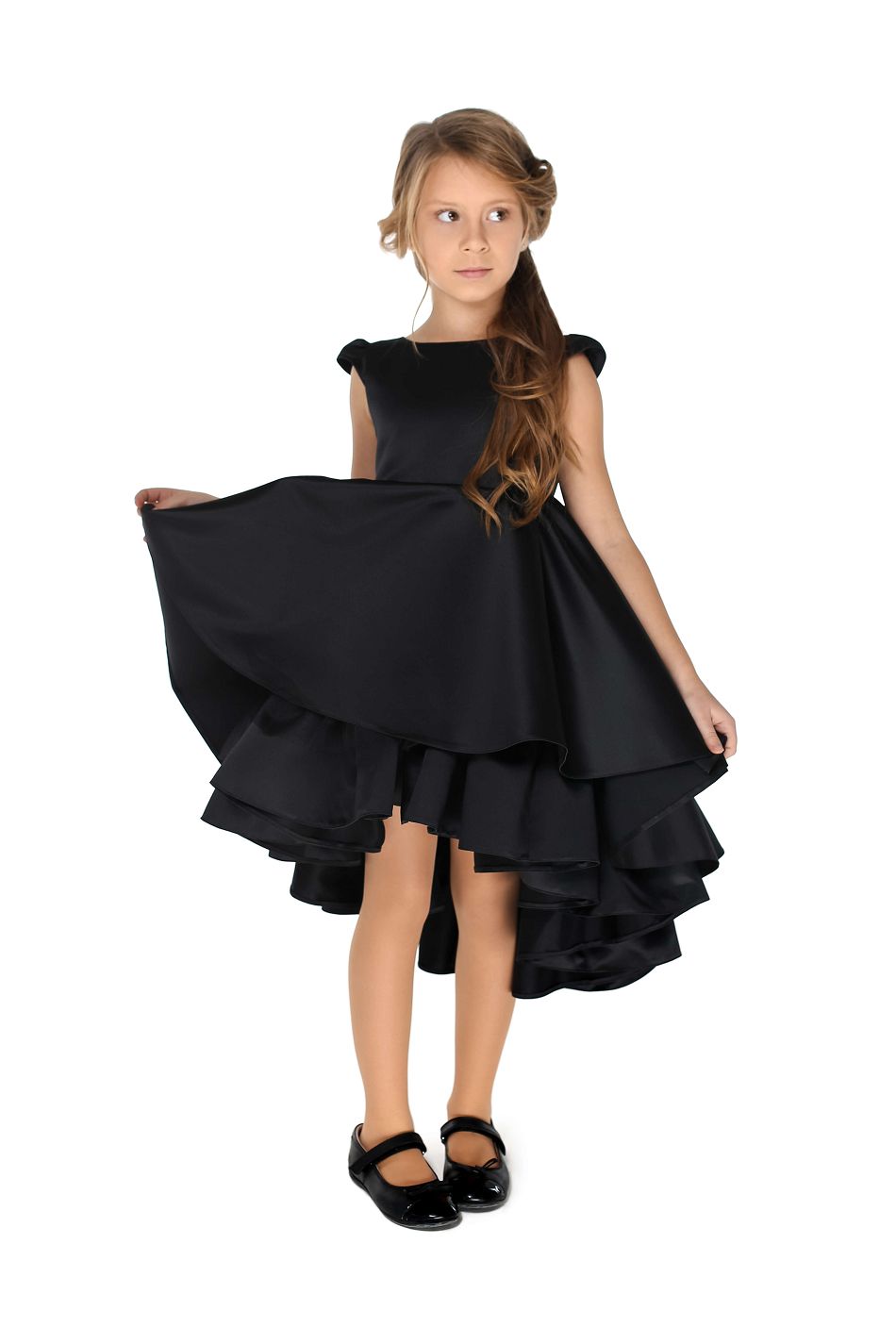 

Платье «Волан» черного цвета 116 см (6 лет)