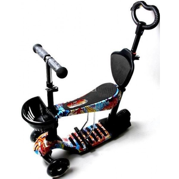 

Самокат Scooter Graffiti 5в1