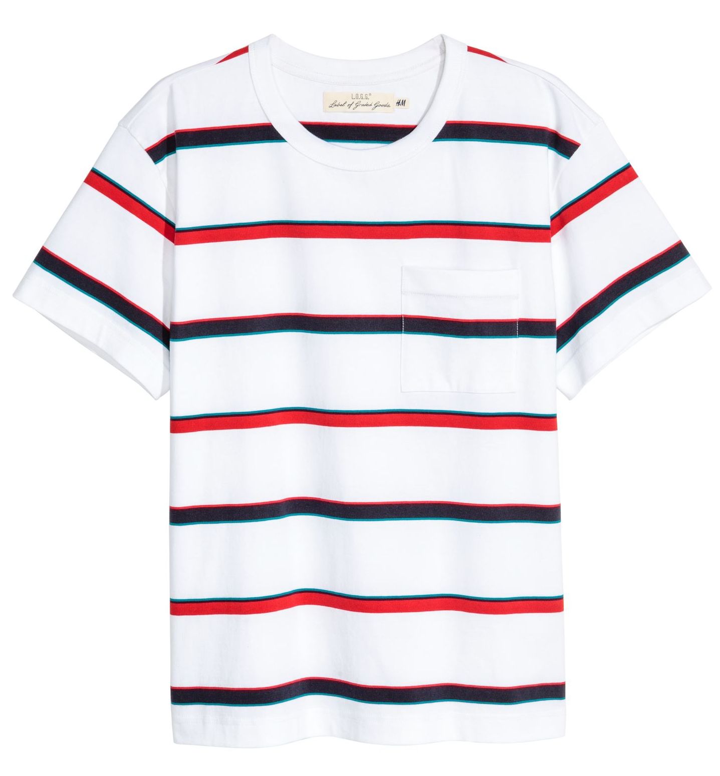 

Футболка H&M 5099486RP21 M Белая