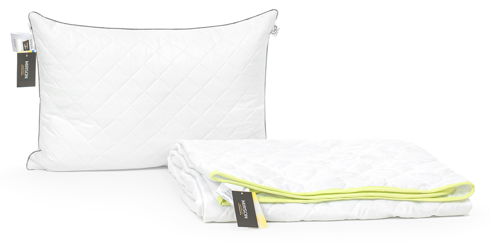 

Набор с бамбуковым волокном MirSon Eco Jojoba Лето №3273 Одеяло 155х215 + подушка 50х70 средняя