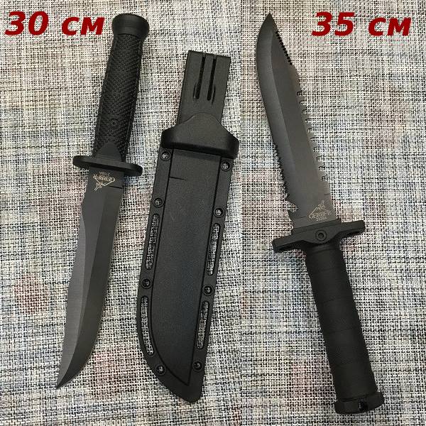 

Охотничьи антибликовые ножи GR 215 30 см, GR 232 35 см - 2 ШТУКИ - Для походов, охоты, рыбалки, туризма (GR000X30002158/2328)