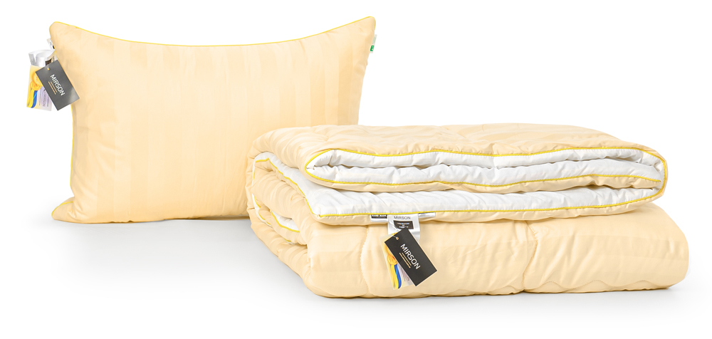 

Набор с бамбуковым волокном MirSon Carmela Hand Made Деми №3335 Одеяло 155х215 + подушка 50х70 средняя