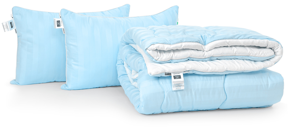 

Набор с шелковым волокном MirSon Зима Valentino Hand Made №3499 Одеяло 172х205 + 2 подушки 50x70 мягкие