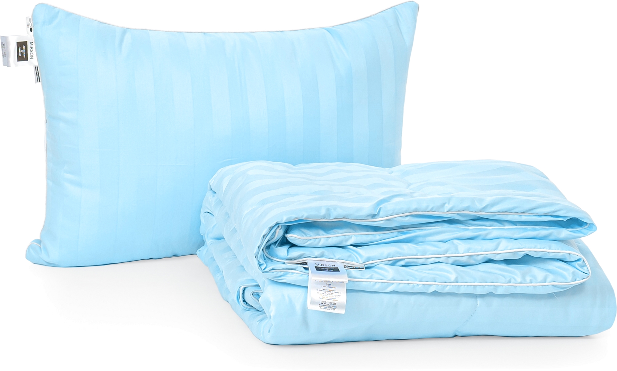 

Набор из хлопкового волокна MirSon Лето "Valentino Hand Made" №3208 одеяло 140x205 см + подушка 50x70 см мягкая