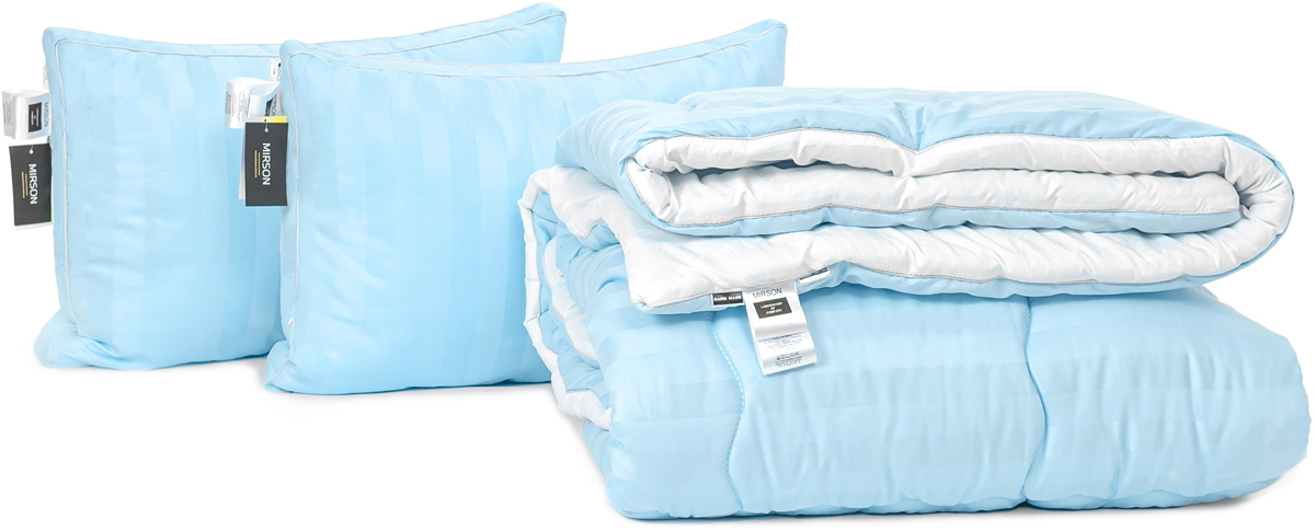 

Набор антиаллергенный MirSon Тенсель Modal Зима Valentino Hand Made №2807 одеяло 200х220 + 2 подушки 50х70 трехкамерные мягкие