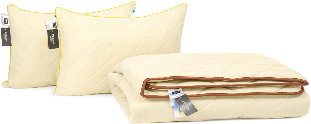 

Набор антиаллергенный MirSon Тенсель Modal Деми Carmela №2874 одеяло 200х220 + 2 подушки 50х70 мягкие