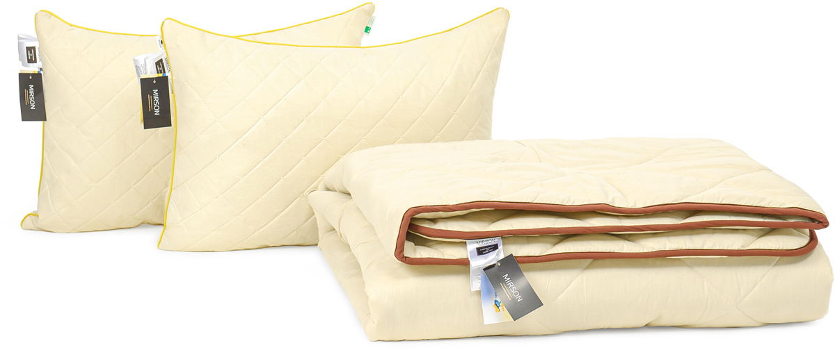 

Набор антиаллергенный MirSon Тенсель Modal Зима Carmela №2878 одеяло 220х240 + 2 подушки 50х70 средние