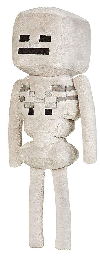 

Плюшевая фигурка JINX Minecraft - Skeleton Plush, 12" White