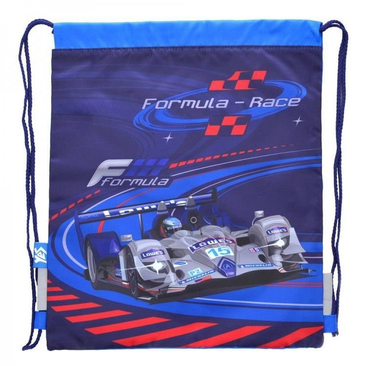 

Сумка для обуви YES SB-10 Formula-race (555329) синий