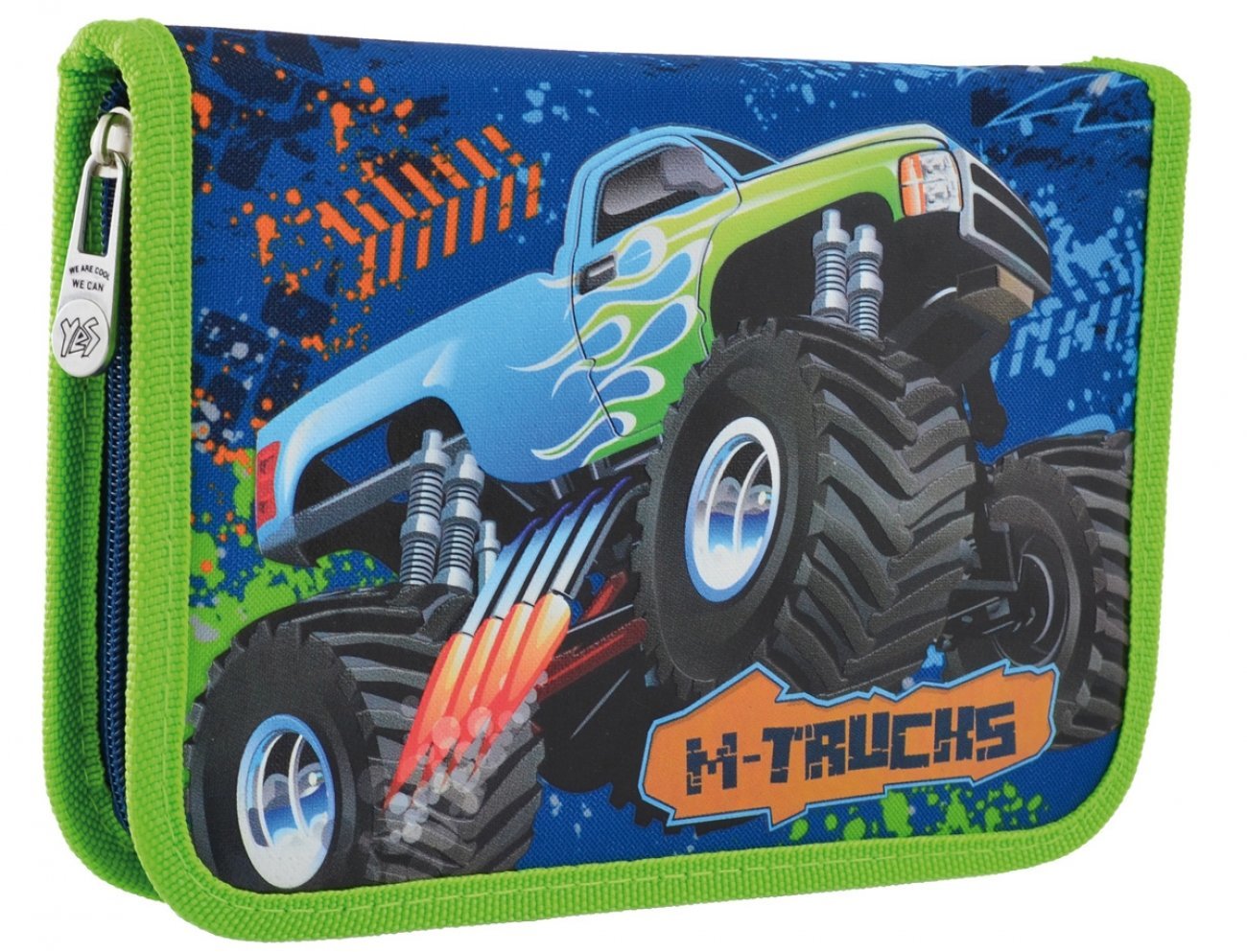 

Пенал YES HP-02 "M-Trucks" (532129) зеленый