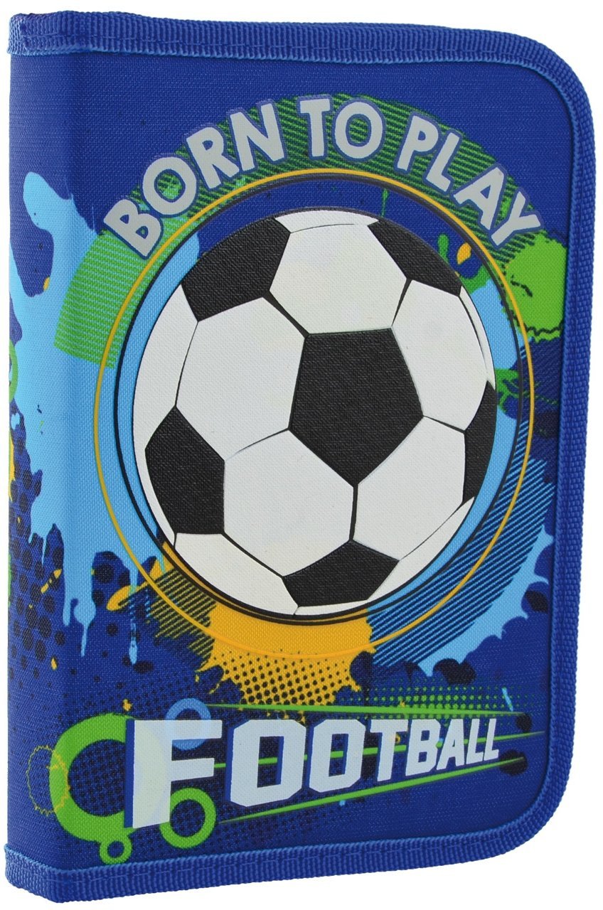 

Пенал YES HP-02 "Born To Play" (532127) синий