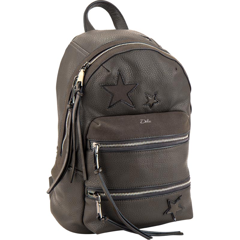 

Рюкзак Kite Dolce-3 из эко-кожи темно-коричневого цвета 9л (K18-2527S-3)