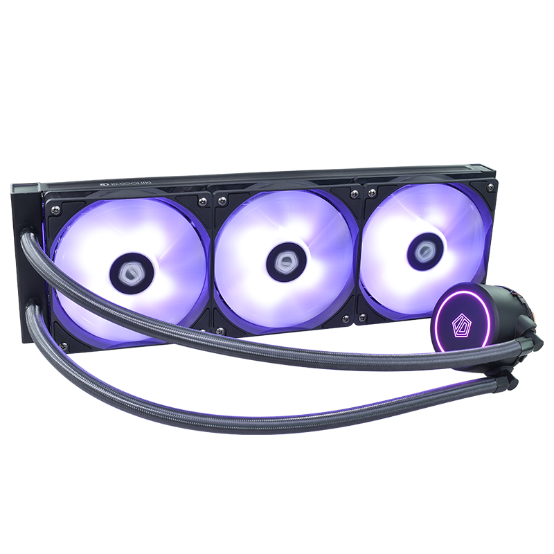 

Система водяного охлаждения ID-Cooling Auraflow X 360, Intel: 1200/2066/2011/1366/1151/1150/1155/1156, AMD: TR4/AM4/FM2+/FM2/FM1/AM3+/AM3/AM2+/AM2, 396х120х27 мм, 4-pin