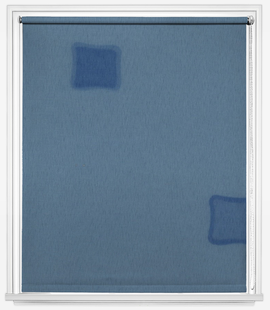 

Тканевые ролеты JST Roller Shades 063 100*150 см синий