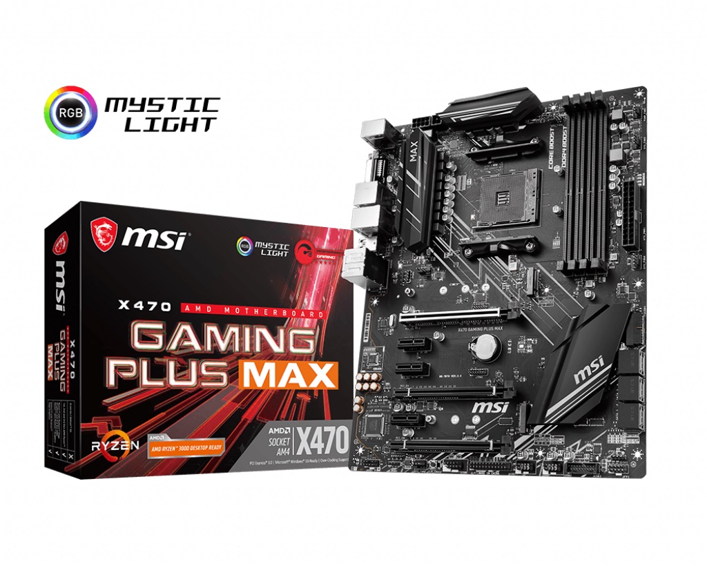 

Материнская плата MSI X470 Gaming Plus Max Socket AM4