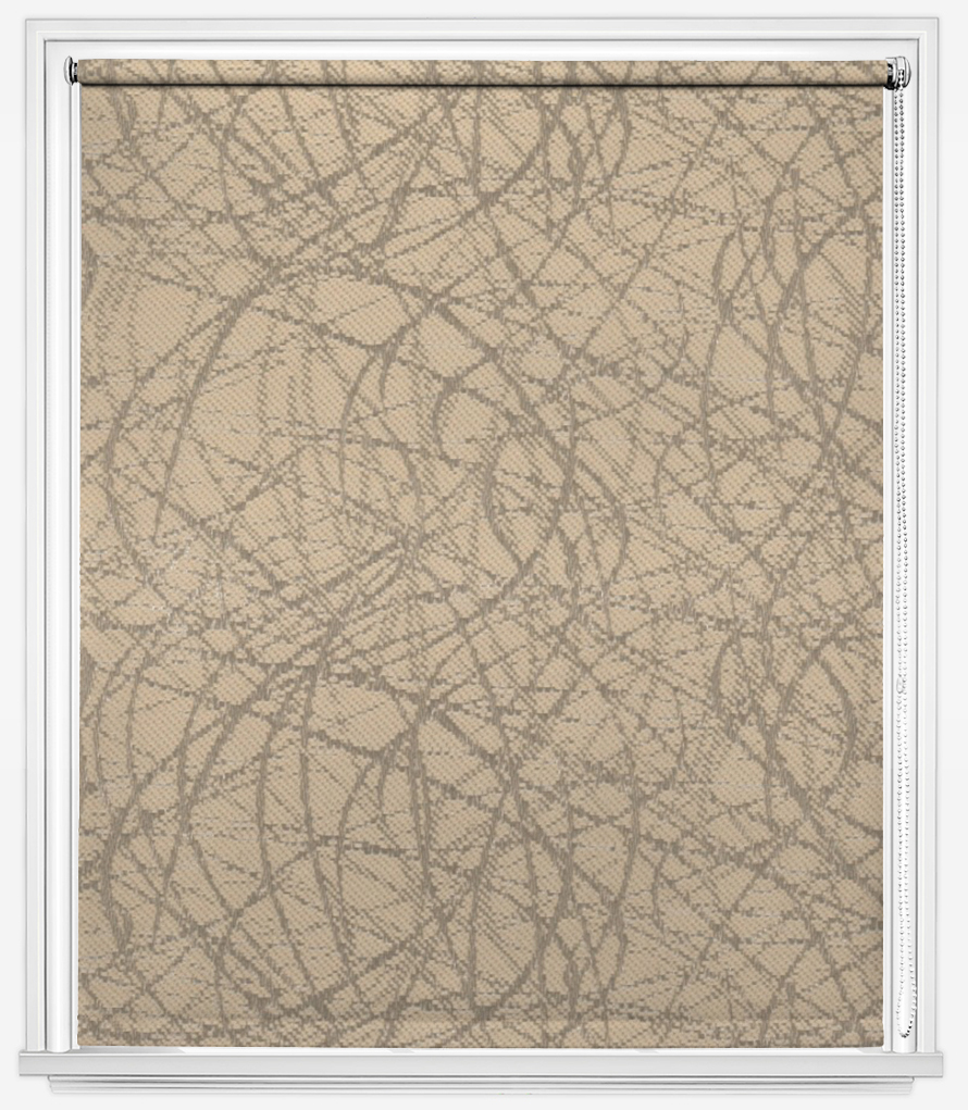 

Тканевые ролеты JST Roller Shades 158 60*180 см серо-кремовый