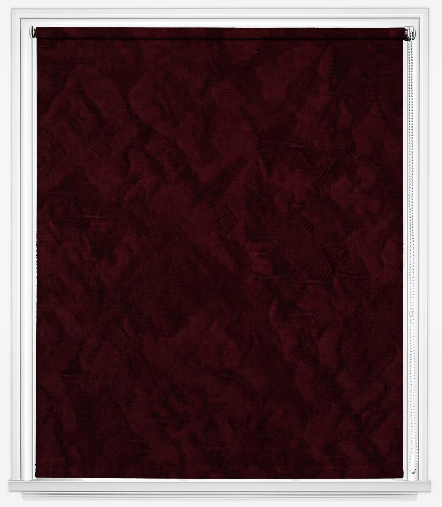 

Тканевые ролеты JST Roller Shades 205 150*170 см темно-бордовый