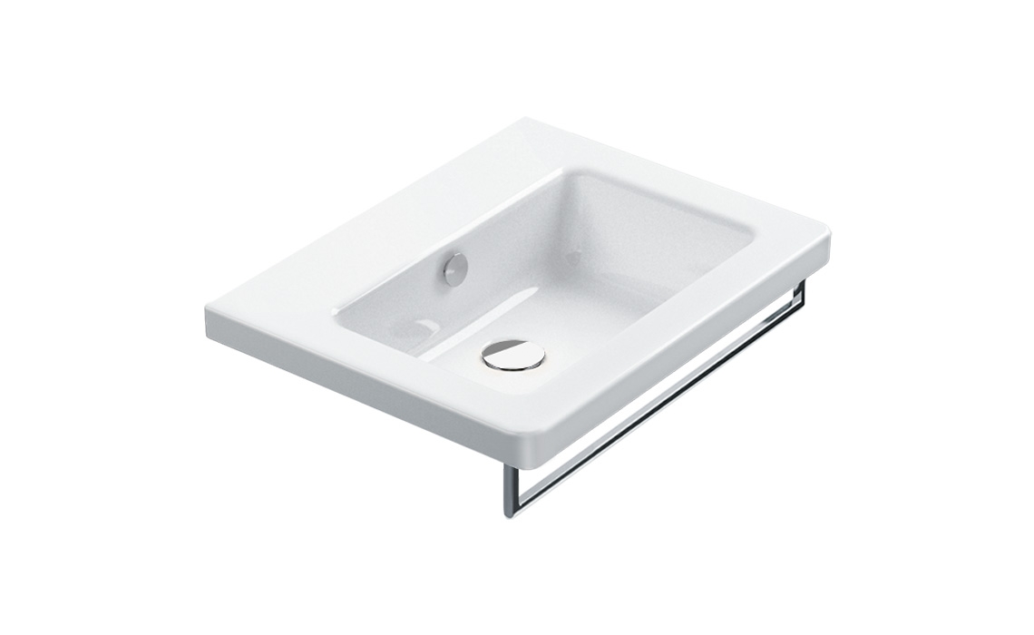 

Раковина Catalano New Light 162LI00 62x48 без отверстия под смеситель Белая (2400000248)
