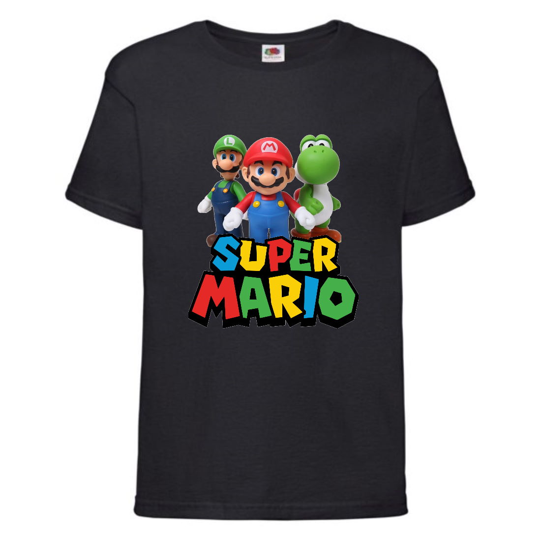 

Футболка Супер Марио 8 (Super Mario) черная (SMar blc-2) 116 см