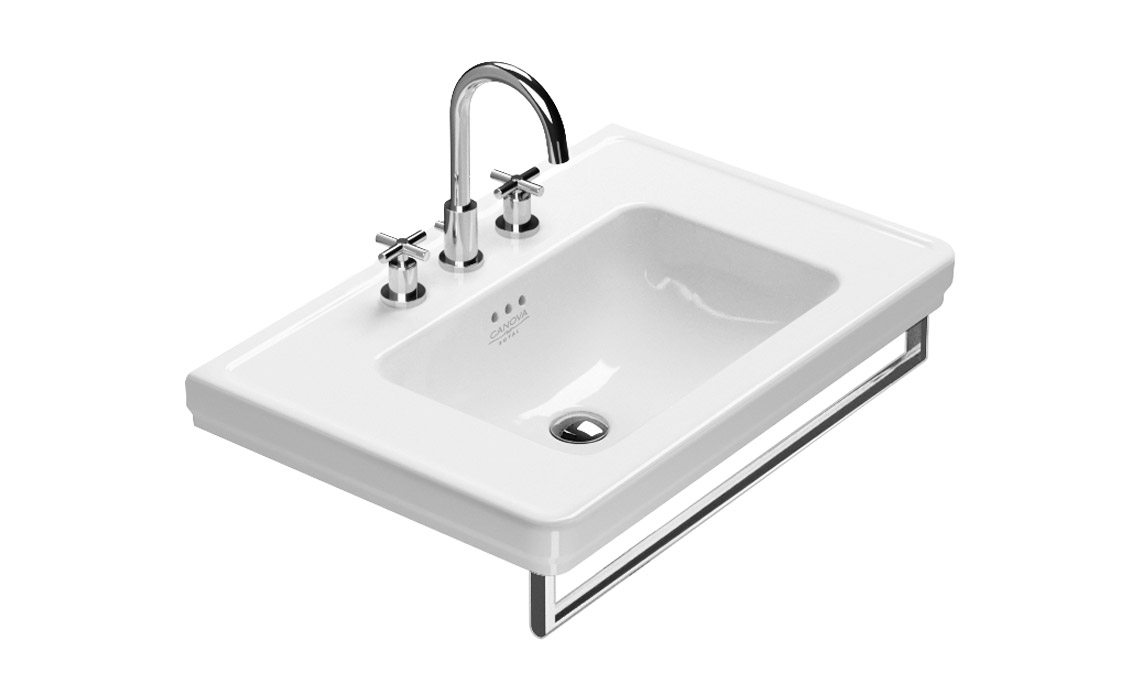 

Раковина Catalano Canova Royal 175CV00 75x50 см с 1 отверстием под смеситель Белая (2400000212)