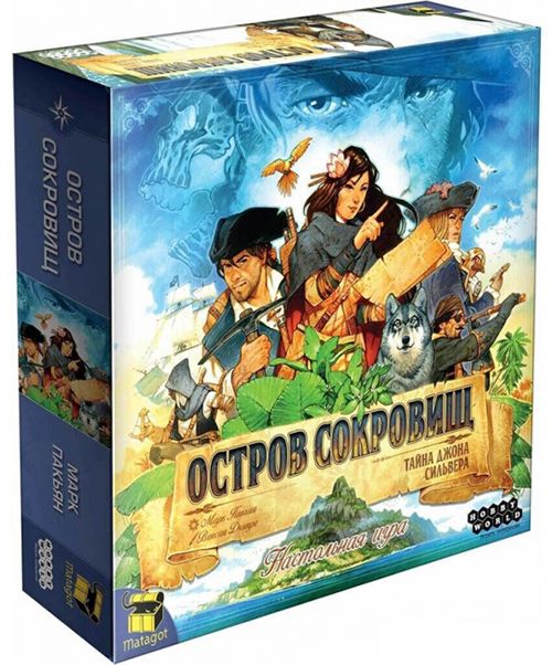 

Настольная игра Hobby World Остров сокровищ: Тайна Джона Сильвера (915062)