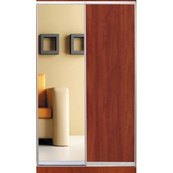 

Шкаф купе Классик 1 ДСП/Зеркало-11 1500x2100x450 двухдверный Matroluxe